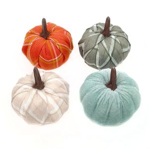 Decoracion Calabazas 7cms Tela 1 Pz