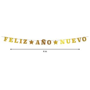 Guirnalda Suajada Feliz Año Nuevo 1 Pz