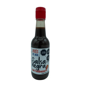 Salsa Negra con Habanera 150 Ml