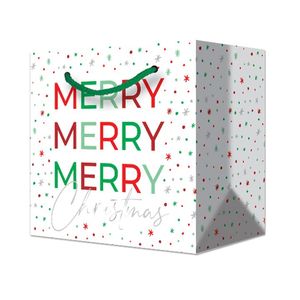 Bolsa Regalo Chic Frase Navidad 1 Pz