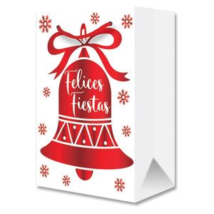 Bolsa Regalo Chica Aplic Campana Foil 1 Pz