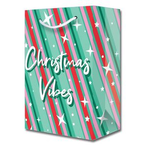 Bolsa Regalo Grande Christmas Vibes 1 Pz