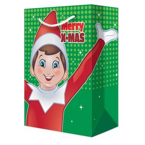 Bolsa Regalo Grande Elf On The Shelf Par 2 1 Pz