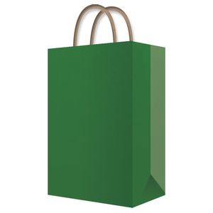 Bolsa Regalo Grande Kraft Verde Bandera 1 Pz