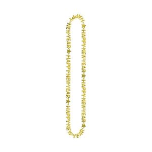 Collar Happy New Year Oro 1 Pz