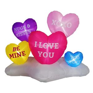 Inflable Corazon 1.80mts Ancho 1 Pz