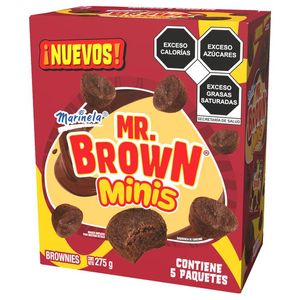 Pan Dulce Mr. Brown Minis 5 Pz 275 Gr