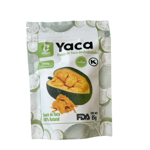 Yaca Pulpa en Gajo Deshidratada Natural 85 Gr