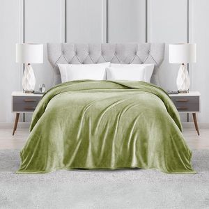 Cobertor Ultrasuave King Size Haven & Key Verde 1 Pz