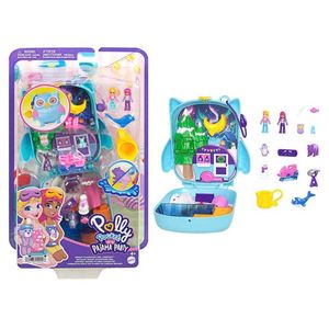 Polly Pocket Set Compacto Pijamada de Búho Mattel