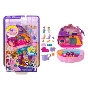 Polly Pocket Set de Juego Compacto Spa de Poodle Mattel