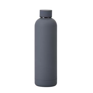 Botella Gris de Acero Inoxidable 25 Oz 1 Pz