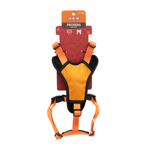 Harnes con Correa Para Gato Seguridad Naranja M 1 Pz