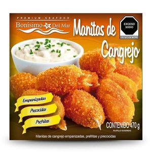 Manitas de Cangrejo Empanizadas 470 Gr