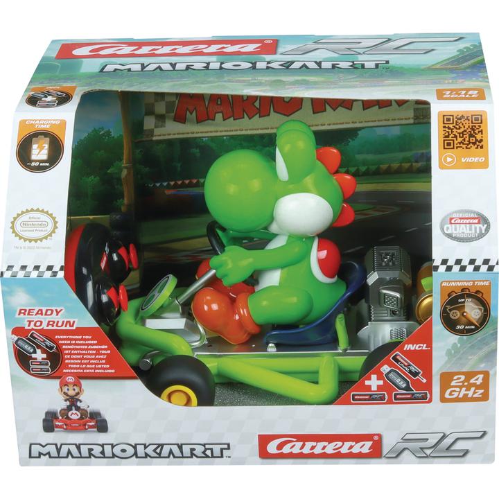 Yoshi Carrito Control Remoto Mario Kart Carrera RC Mario Kart