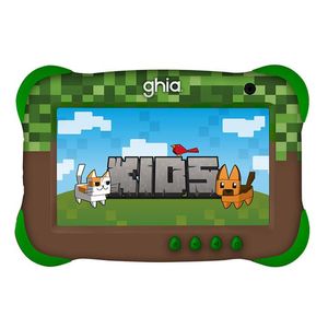 Tablet Kids 7" 4GB RAM/64GB Android Verde/Cafe Mod. GK133P24