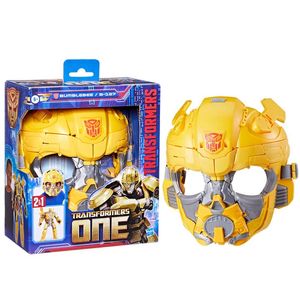 Figura Y Máscara Tra One 2 en 1 Bumblebee 1 Pz