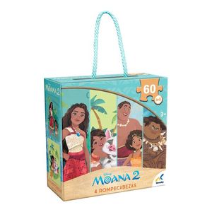 Rompecabezas 4 en 1 Moana 2 con 60 pz