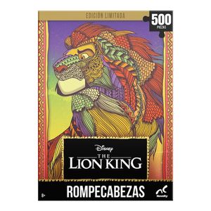 Rompecabezas Edicion Limitada Rey León con 500 pz