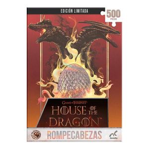 Rompecabezas Edición Limitada House Of The Dragon con 500 pz