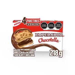 Caja Emperador Chocotella Emperador Chocotella 2 218 Gr