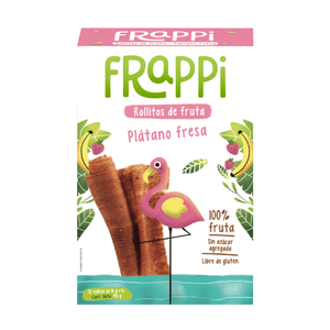 Rollos de Fruta Fresa Plátano 192g 192 Gr