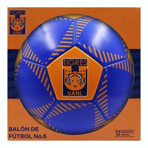 Balón Soccer No.5 Tigres Huella 1 Pz