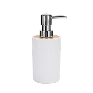 Dispensador de Jabón para Baño Blanco 1 pz