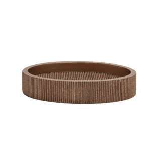 Porta Jabón Resina Tipo Madera 1 pz