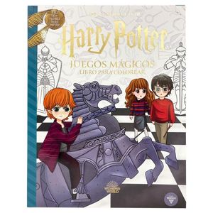 Libro Hp Colorear Magical Games 1 Pz