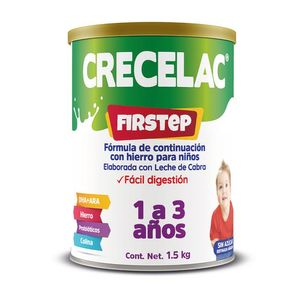 Fórmula Crecelac Continuación Firstep 1 a 3 años 1.5 kg