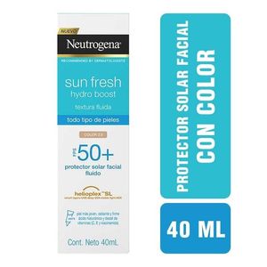 Sun Fresh Hydro Boost Sin Color Fps 50 40 Pz