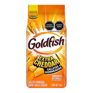 Campbells Galleta Horneada Extra Cheddar Goldfish 187 g