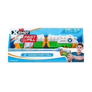 Pistolas Lanzadoras de Agua Zuru X Shot Nano 100 ml con 2 pz