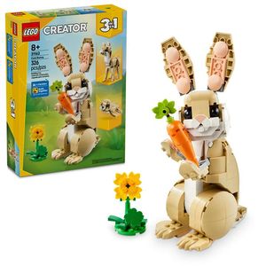 LEGO Creator 3 en 1 Lindo Conejito Juego con animales 31162