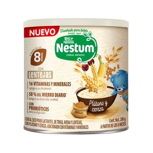 Nestum Lenteja Platano Cereza 200g Nestum Lentej 200 Gr