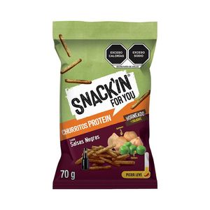 Churrito Protein Salsas Negras 70 Gr