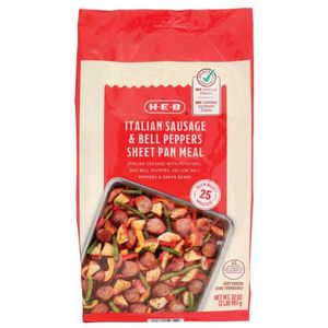 Comida Listo Para Hornear Salchicha Y Pimiento 907 Gr