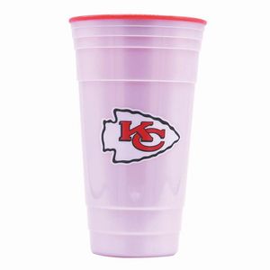 Vaso Doble Pared Chiefs Blanco 900ml 1 Pz