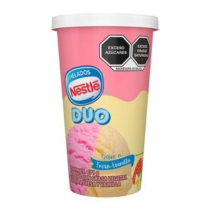 Nestlé Helado Duo Sabor Fresa-Vainilla 671 g