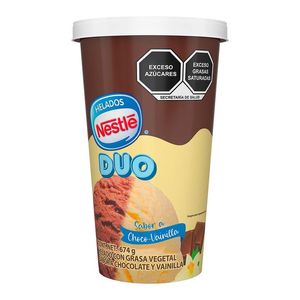 Nestlé Helado Duo Sabor Choco-Vainilla 674 g