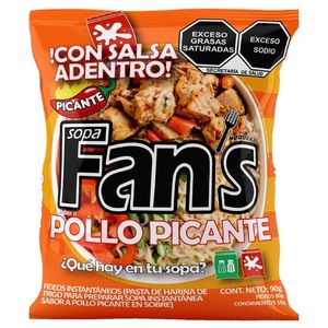 Sopa Instantanea Pollo Picante Sobre 90 Gr