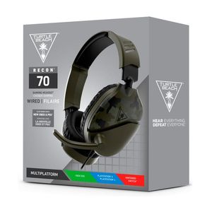 Audifonos Earforce Recon 70p Green Camo Multiplat 1 Pz
