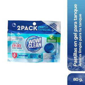 Pastillas Fórmula Gel para Tanque Aroma Limpio 80 g