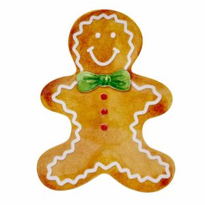 Plato Melamina Figura Jengibre 1 Pz