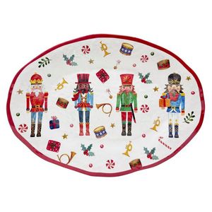 Platón Ovalado Melamina Cascanueces 1 Pz