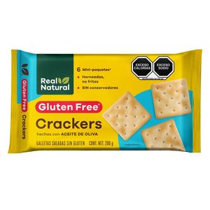 Galletas Saladas Sin Gluten Real Natural 200 g