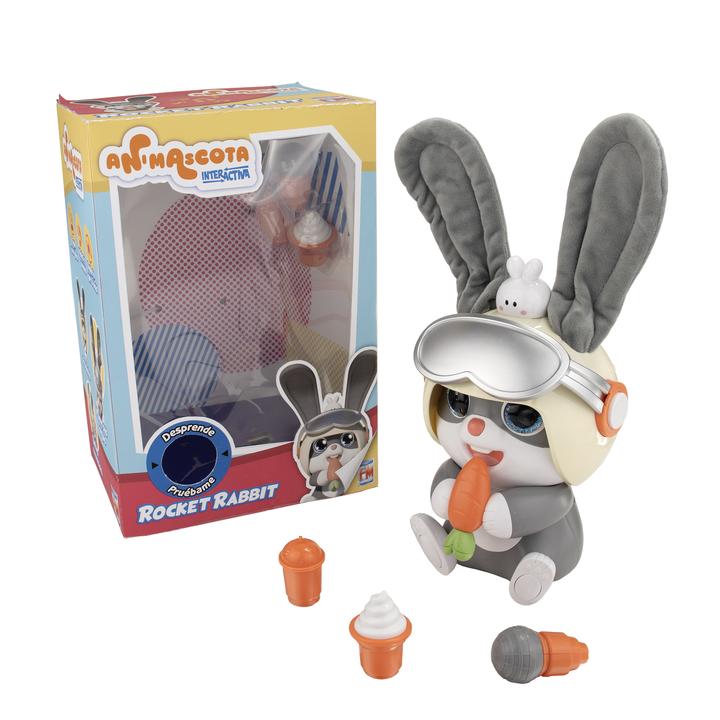 Peluche Interactivo Animascota Rocket Rabbit H-E-B México