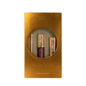 Wine Kiss Lip Kit Priscy Escoto 3pz 3 Pz