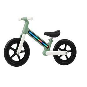 Bicicleta de Balance Color Verde con Luz